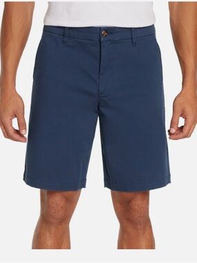 GAP Men's Navy Flat Front  Shorts size 36 NWT